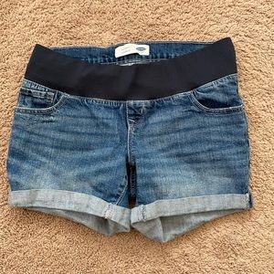Maternity Jean Shorts